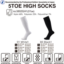 画像をギャラリービューアに読み込む, Dmyth Premium Support Socks 5 Toe High Socks
