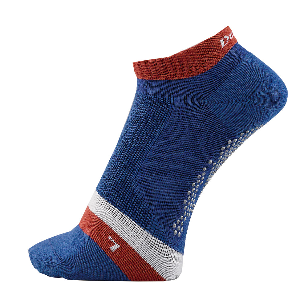Dmyth Premium Support Socks No Show Stripe