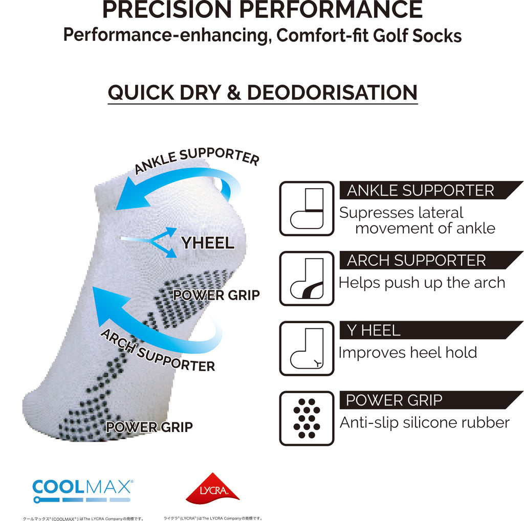 Dmyth Premium Support Socks No Show